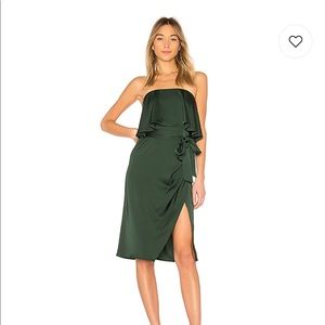 Violet Midi in Emerald